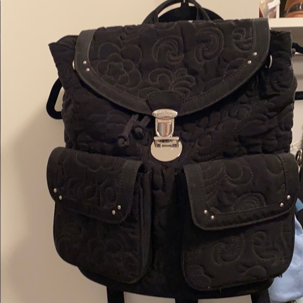 Small black Vera Bradley Backpack